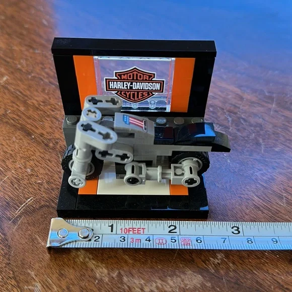 Harley-Davidson Mini Lego Motorcycle - Completely Assembled! - Picture 5 of 7